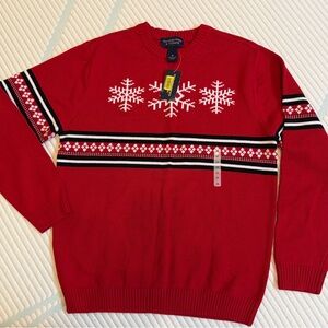 NEW Men’s size M winter  crewneck sweater. NWT